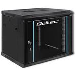 Qoltec 19" závesný rack 9U/450mm, čierny