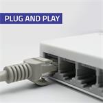 Qoltec 52248, 8-port gigabit ethernet switch