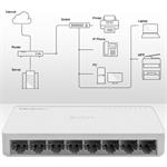 Qoltec 52248, 8-port gigabit ethernet switch