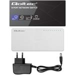 Qoltec 52248, 8-port gigabit ethernet switch