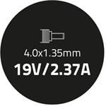 Qoltec adaptér pre notebooky Asus 45W, 19V, 2.37A, 4.0x1.35