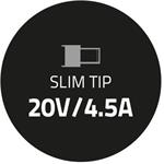 Qoltec adaptér pre notebooky Lenovo 90W, 20V, 4.5A, Slim tip
