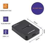 Qoltec dokovacia stanica SSD M.2 SATA NGFF USB 3.1