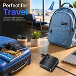 Qoltec GaN super rýchla nabíjačka USB-C, 65W
