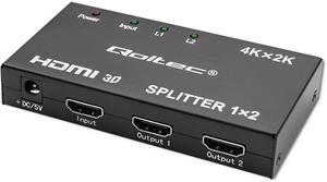 Qoltec HDMI splitter 1-2 porty, 3.4Gb/s