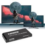 Qoltec HDMI splitter 1-2 porty, 6Gb/s