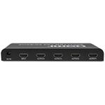 Qoltec HDMI splitter 1-4 porty, 6Gb/s