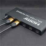 Qoltec HDMI splitter 1-4 porty, 6Gb/s