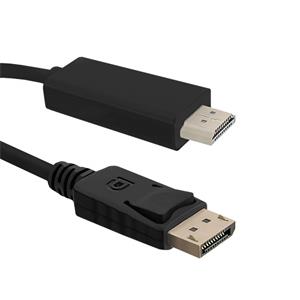 Qoltec kábel DisplaPort na HDMI v 1.2 M/M, prepojovací 1,0m