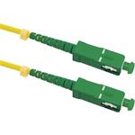 Qoltec optický kábel pre internet SC/APC-SC/APC Singlemode | 9/125, pre Orange a Magio, 3m