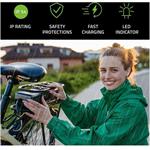 Qoltec rýchla nabíjačka pre kolobežky Xiaomi 36V, 42V, 2A, 8,0 x5,5mm