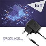 Qoltec univerzálny napájací adaptér 6W 6V 1A 5.5x2.1