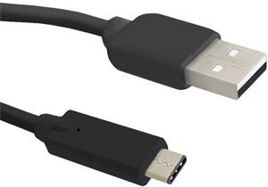 Qoltec USB3.1C-USB2.0A kábel M/M, 1.0m, prepojovací