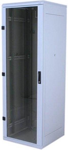 Rack skriňa 19" 37U/600x800, sklenené dvere