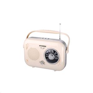 Rádio prenosné HYUNDAI PR100B béžové /PR120/