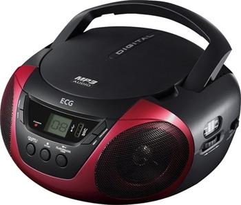 Rádiomagnetofón ECG CDR 699 USB red