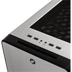 Raijintek Asterion Plus Midi-Tower - silber Window