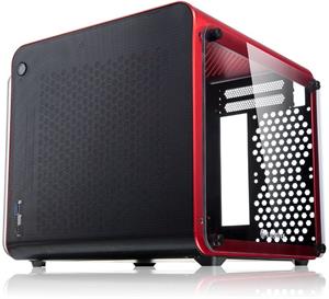 Raijintek METIS EVO TG Mini-ITX, PC skrinka, červená
