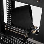 Raijintek Ophion M Evo TGS Micro-ATX Case, Tempered Glass, PC skrinka, čierna