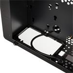 Raijintek Ophion M Evo TGS Micro-ATX Case, Tempered Glass, PC skrinka, čierna