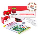 Raspberry Pi 4B/8GB Desktop Kit, malinový/bílý