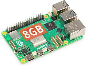 Raspberry Pi 5 8 GB, (rozbalené)