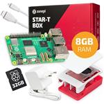 Raspberry Pi 5 (8GB RAM) + krabička + 32GB microSD + príslušenstvo