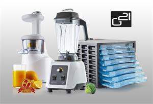 RAW set G21 Economy - Mixér, sušička, odšťavovač