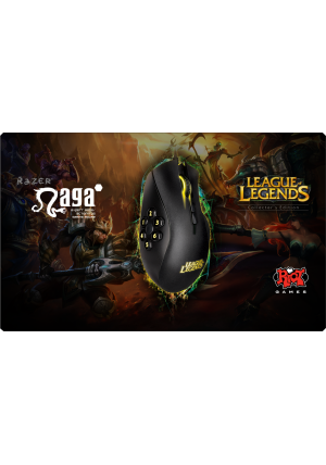Razer Naga Hex Expert MOBA/Action-RPG Gaming Mouse (League of Legends Collector’s Edition)