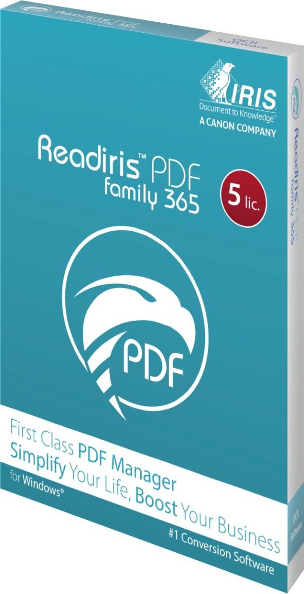 Readiris PDF Family 365 - 5lic Win - Box