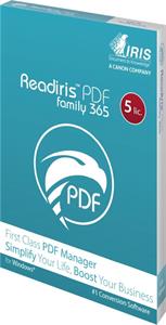 Readiris PDF Family 365 - 5lic Win - Box