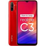 Realme C3, 64 GB, Dual SIM, červený