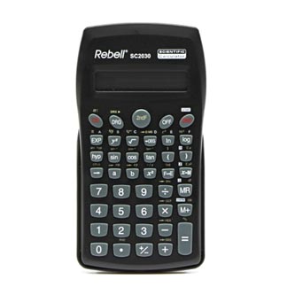 Rebell RE-SC2030 BX, kalkulačka vedecká, čierna