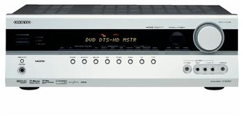 Receiver Onkyo TX-SR507 , strieborný