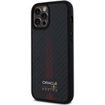 Red Bull Carbon Powerbar MagSafe kryt pre iPhone 12/12 Pro, čierny