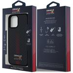Red Bull Carbon Powerbar MagSafe kryt pre iPhone 12/12 Pro, čierny