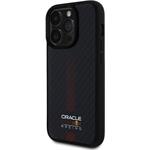 Red Bull Carbon Powerbar MagSafe kryt pre iPhone 14 Pro, čierny