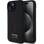 Red Bull Carbon Powerbar MagSafe kryt pre iPhone 15, čierny