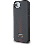Red Bull Carbon Powerbar MagSafe kryt pre iPhone 16e, čierny