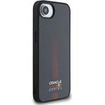 Red Bull Carbon Powerbar MagSafe kryt pre iPhone 16e, čierny