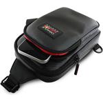 Red Bull PU Carbon Crossbody taška na telefón, čierna