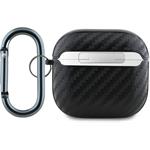 Red Bull PU karbonové puzdro pre AirPods 4, čierne