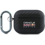 Red Bull PU karbonové puzdro pre AirPods Pro 3, čierne