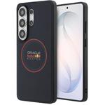 Red Bull PU Leather Meshed Red Ring Magnetic kryt pre Samsung Galaxy S26 Ultra, modrý