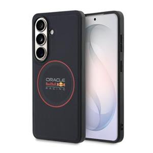 Red Bull PU Leather Meshed Red Ring Magnetic Zadní Kryt pro Samsung Galaxy S26+ Navy