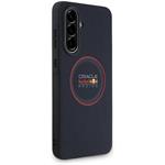 Red Bull PU Leather Red Ring kryt pre Samsung Galaxy A36, modrý
