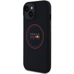 Red Bull PU Leather Red Ring MagSafe kryt pre iPhone 13, modrý