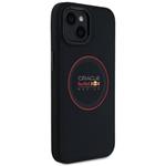 Red Bull PU Leather Red Ring MagSafe kryt pre iPhone 13, modrý