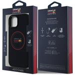 Red Bull PU Leather Red Ring MagSafe kryt pre iPhone 13, modrý