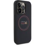 Red Bull PU Leather Red Ring MagSafe kryt pre iPhone 13 Pro, modrý